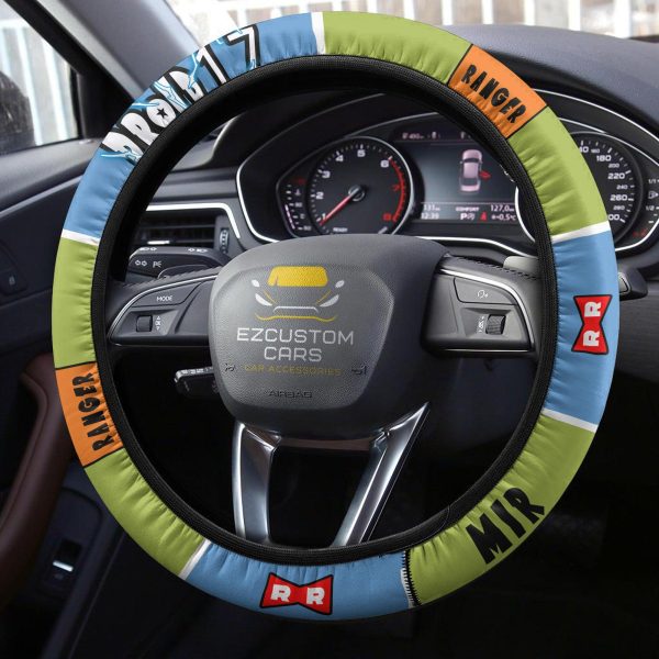 android 17 anime steering wheel cover custom dragon ball anime car accessories hkhw8