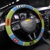 Android 17 Anime Steering Wheel Cover Custom Dragon Ball Anime Car Accessories