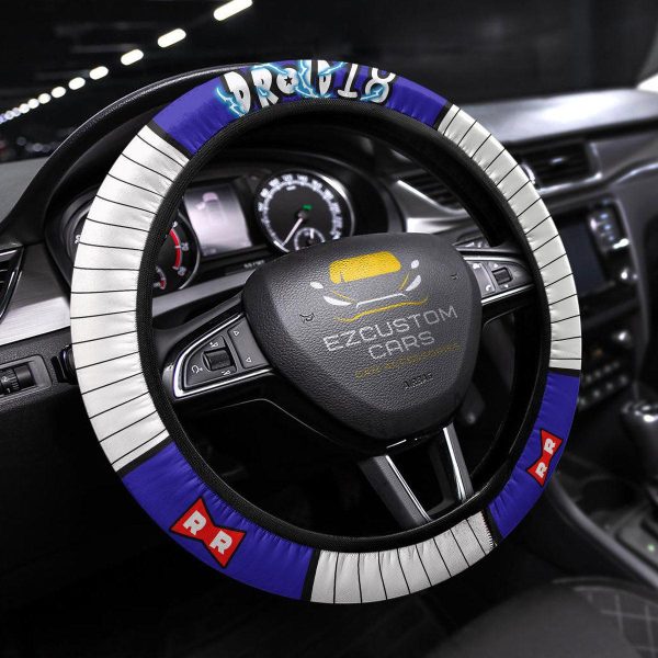 Android 18 Anime Steering Wheel Cover Custom Dragon Ball Anime Car Accessories
