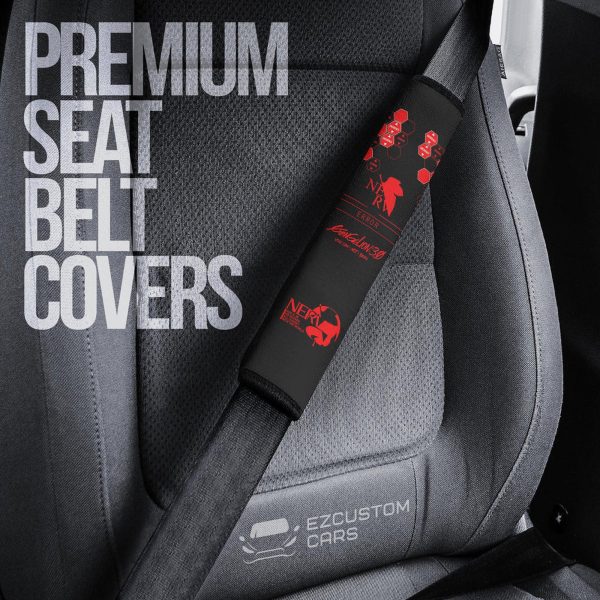 angel impact seat belt covers custom neon genesis evangelion anime car accessories 8hneq