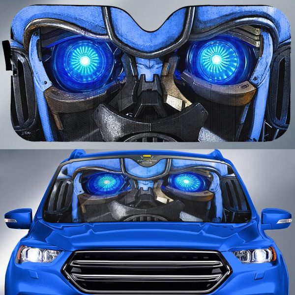 angry eye transformer car windshield sun shade custom movies transformer car accessories 6fh7k