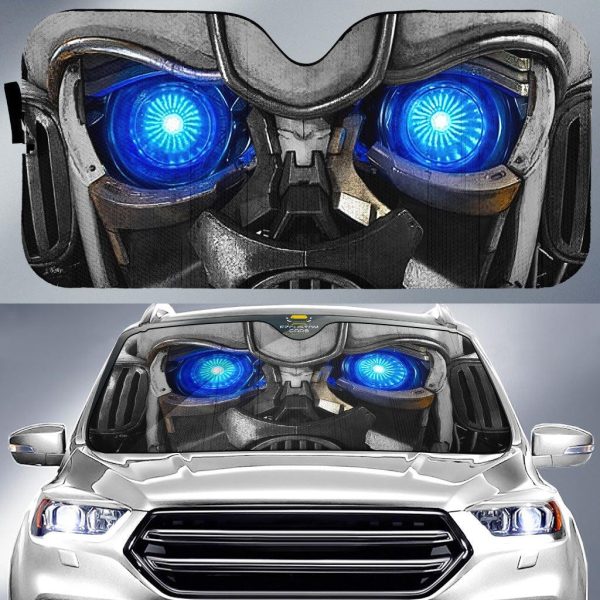 Angry Eye Transformer Car Windshield Sun Shade Custom Movies Transformer Car Accessories