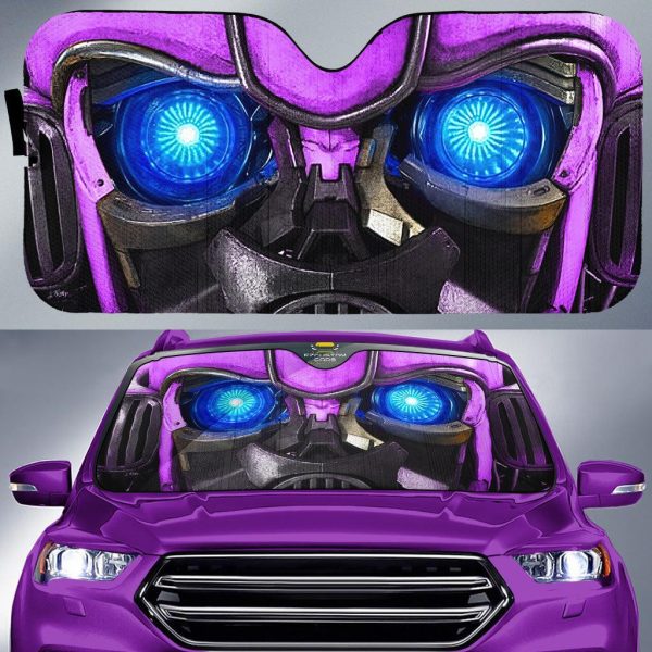 angry eye transformer car windshield sun shade custom movies transformer car accessories zmprc