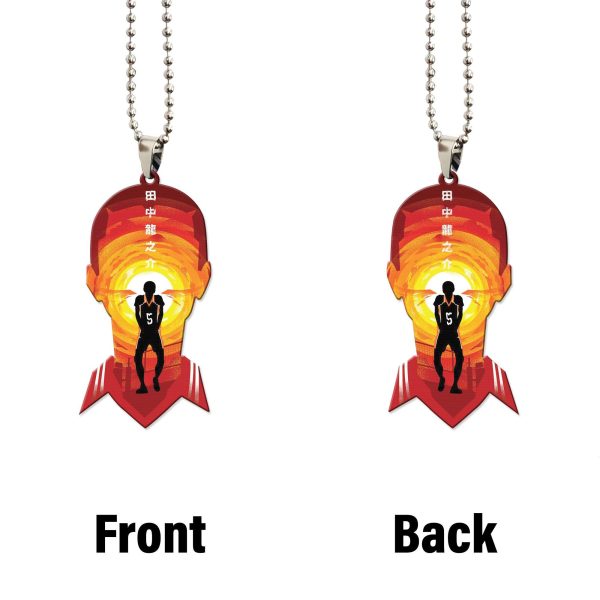 Anime Car Ornament Haikyuu Car Accessories Wing Spiker Rynosuke