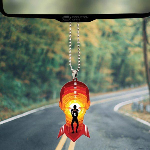 anime car ornament haikyuu car accessories wing spiker rynosuke h22nj