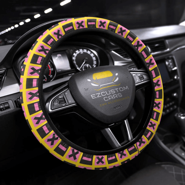 anime steering wheel cover custom jojo bizzare adventure anime car accessories patterns ufmgt