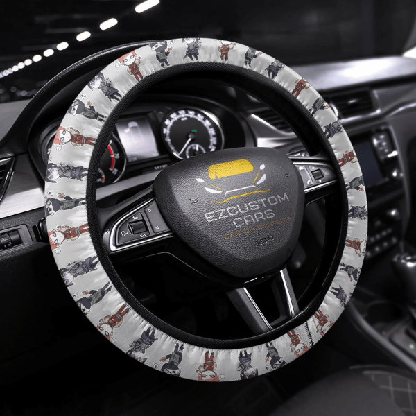 Naruto Uzumaki Anime Steering Wheel Cover Naruto Anime Car Accessories