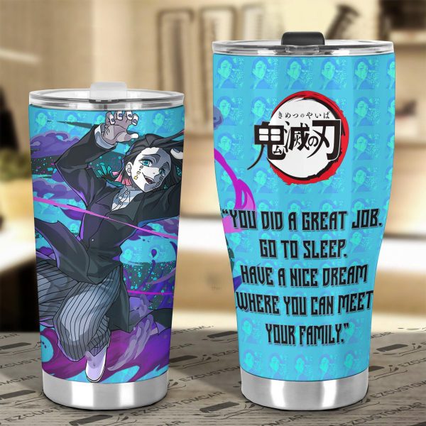 anime tumbler mug demon slayer cups emu car accessories cjh2k