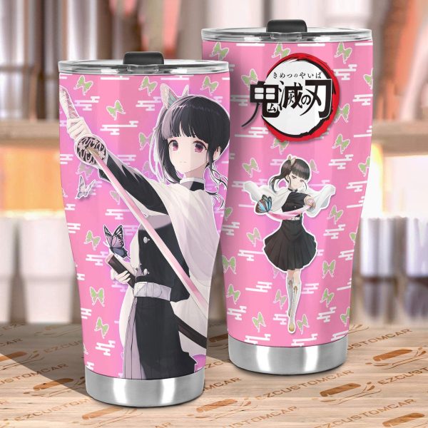 anime tumbler mug demon slayer cups kanao tsuyuri car accessories grgu4