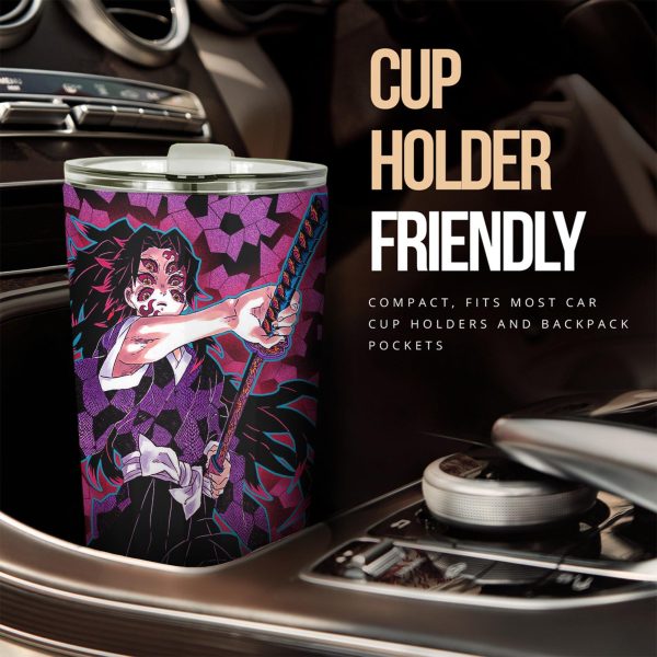 anime tumbler mug demon slayer cups kokushibo car accessories fcukm