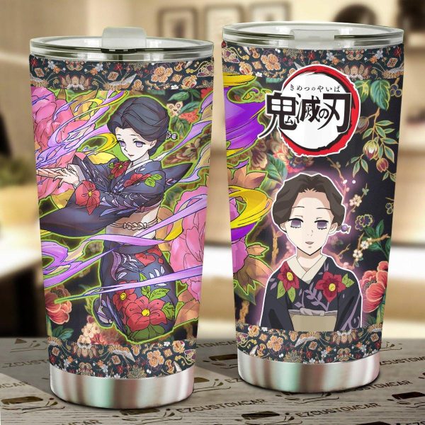 Anime Tumbler Mug Demon Slayer Cups Lady Tamayo Car Accessories