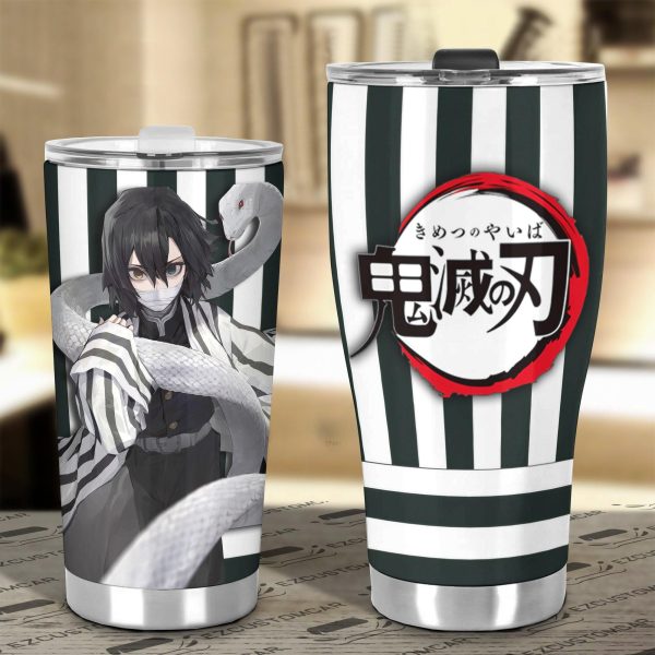 anime tumbler mug demon slayer cups obanai igur car accessories 7pasr