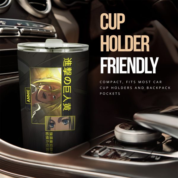 annie leonhart car tumbler cup attack on titan u7stw