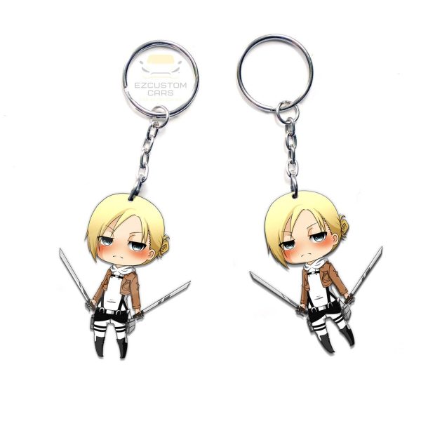 annie leonhart keychains attack on titan ijrwr