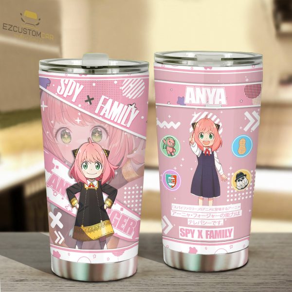 Anya Forger Travel Mug – Ideal Tumbler for Your Spy x Family Collections
