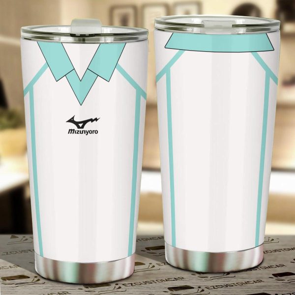Aobajohsai Car Tumbler Cup Custom Haikyuu Anime Car Accessories