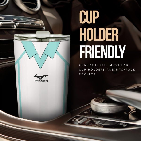 Aoba Johsai High Stainless Steel Tumbler Custom Haikyuu Anime Car Accessories
