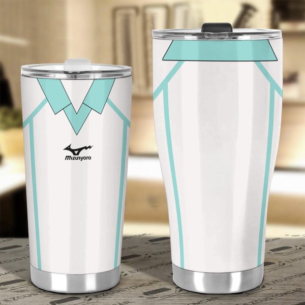 aoba johsai high stainless steel tumbler custom haikyuu anime car accessories svczn