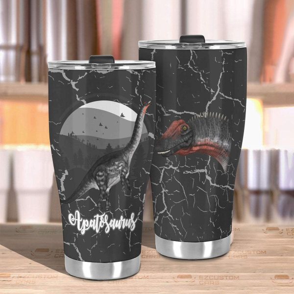 Spinosaurus Car Accessories Custom Dinosaur Car Tumbler Cup