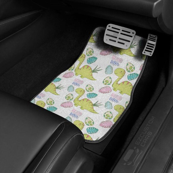 apatosaurus pattern car floor mats custom dinosaur car accessories mogtg