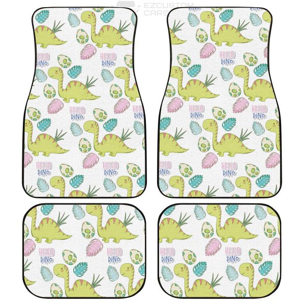 apatosaurus pattern car floor mats custom dinosaur car accessories xmo1z
