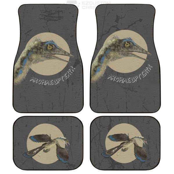 archaeopteryx car floor mats custom dinosaur car accessories pw7t4