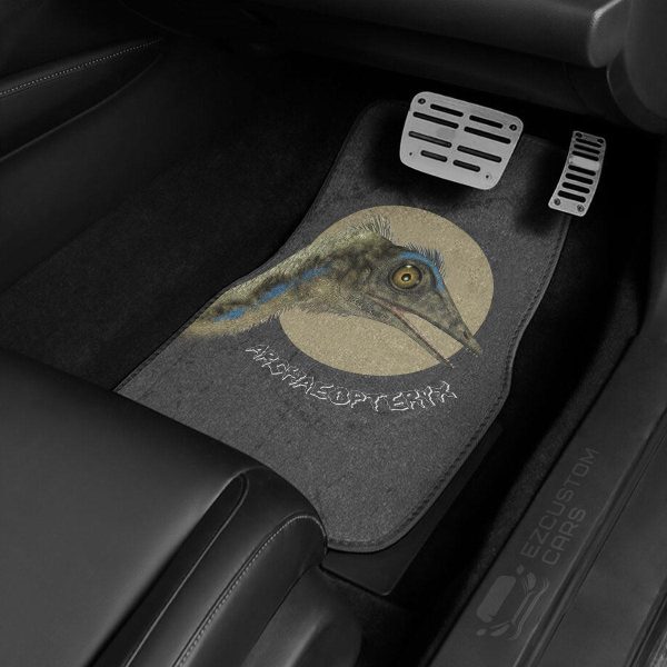 archaeopteryx car floor mats custom dinosaur car accessories qpz3f