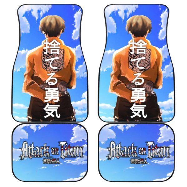 Jean Car Floor Mats Attack on Titan