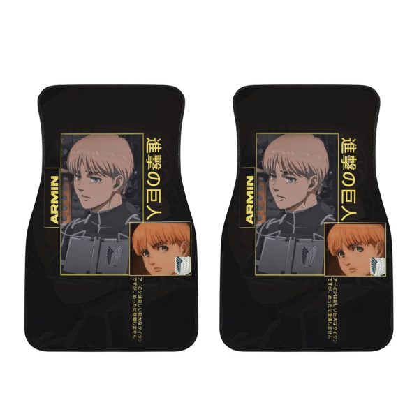 armin arlert car floor mats attack on titan vb2zh