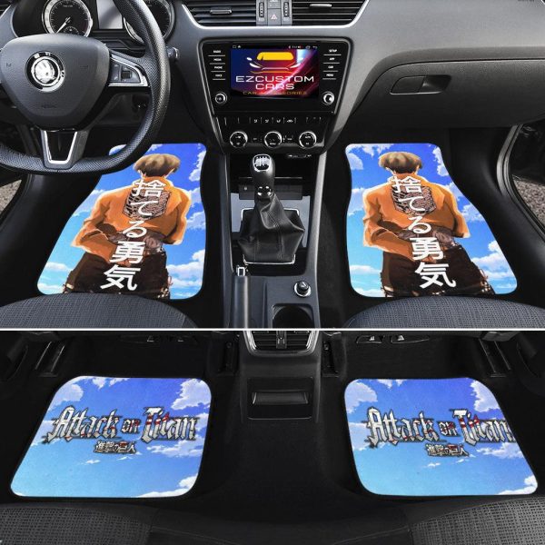armin arlert car floor mats attack on titan yyjad