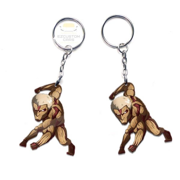 armored titan keychains attack on titan ogdfk
