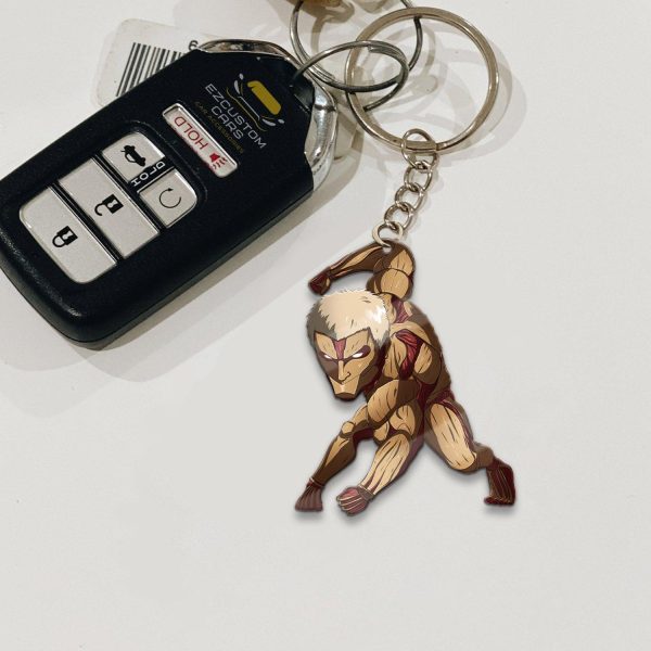 Armored Titan Keychains Attack On Titan