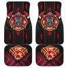 Army Car Accessories Custom Car Floor Mats US Firefighter