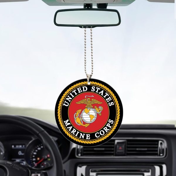 Army Car Accessories Custom Car Ornament US Marine Corps Army Car Accessories Custom Car Ornament US Marine Corps