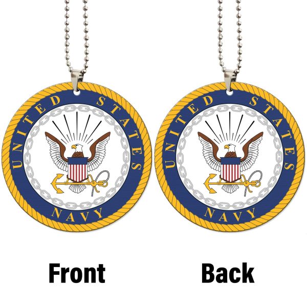 Army Car Accessories Custom Car Ornament US Navy