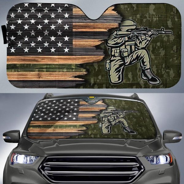 Air Force Army Car Sun Shade Army Car Accessories