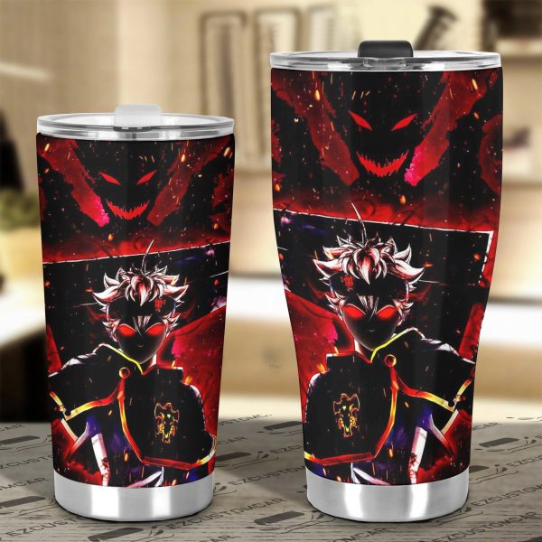 asta black clover car tumbler cup anime car accessories c8g2p