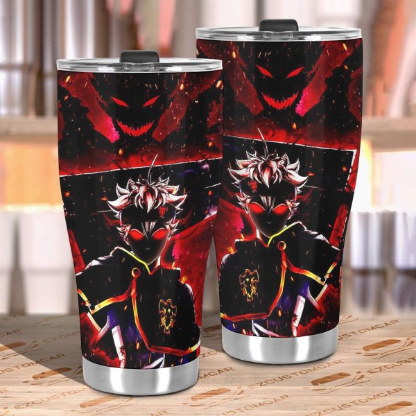 asta black clover car tumbler cup anime car accessories jwb3u