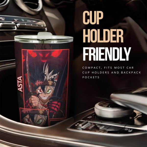 asta car tumbler cup custom black clover anime car accessories wpfdp