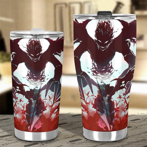 asta stainless steel tumbler custom black clover anime car accessories dtdjt