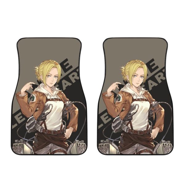 attack on titan car floor mats annie leonhart hak1q