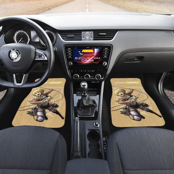 attack on titan car floor mats armin arlert aot cqdzr