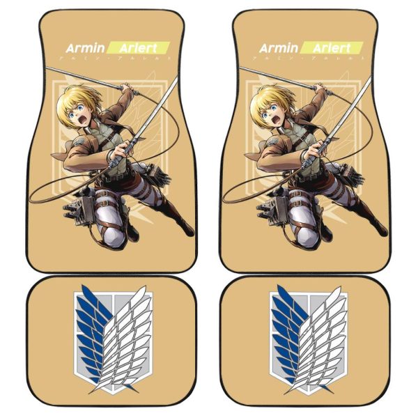 Armin Attack On Titan Car Floor Mats Fan Gift