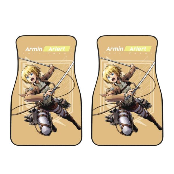 attack on titan car floor mats armin arlert aot rf0jm