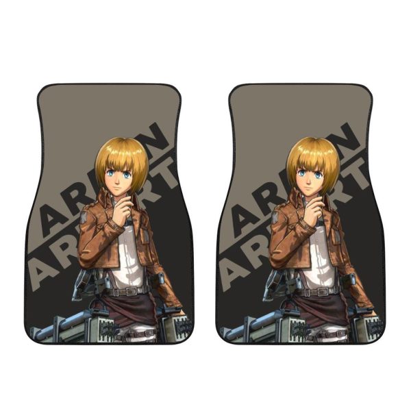 attack on titan car floor mats armin arlert hg3wj