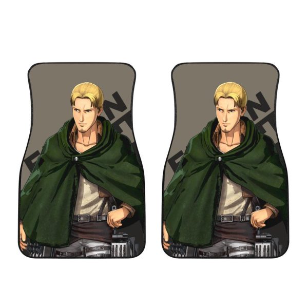 attack on titan car floor mats erwin smith 1jvza