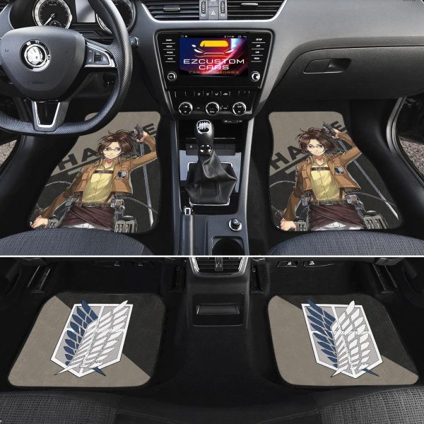 attack on titan car floor mats hange zoe fjdrn