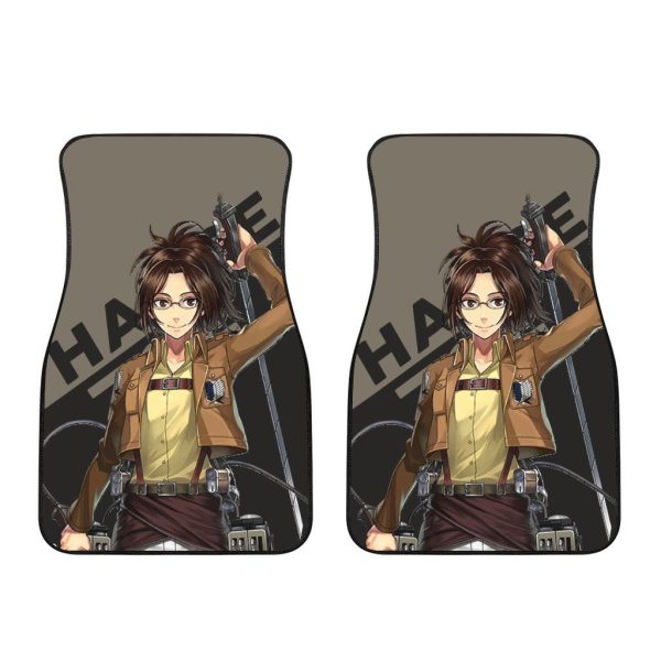attack on titan car floor mats hange zoe ycxio