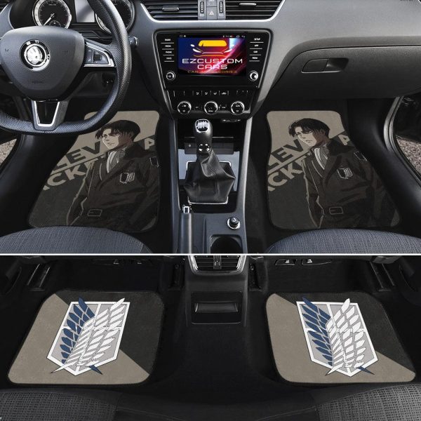 attack on titan car floor mats levi ackerman 1xwuu
