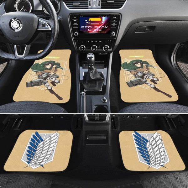 attack on titan car floor mats levi aot lfkia